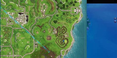 Fortnite S Salty Springs Treasure Map Where To Find The Treasure