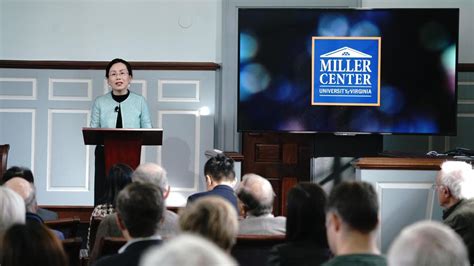 Minister Xu Xueyuan Delivers Speech At UVA S Miller Center CGTN