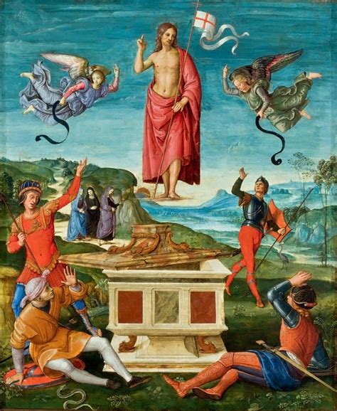 Resurrection Of Christ By Raphael Raffaello Sanzio C 1499 1502