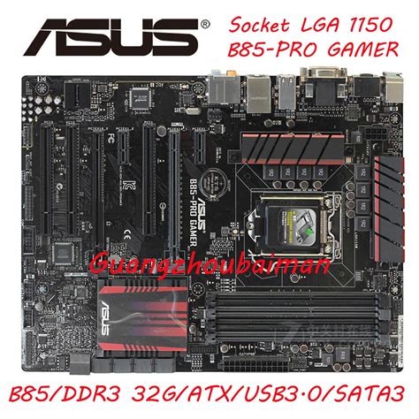 Used Original Motherboard Asus B85 Pro Gamer Motherboard Lga 1150