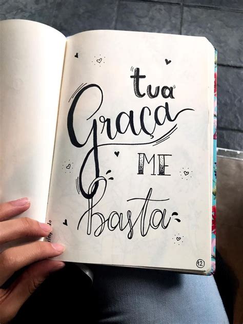 Tua Gra A Me Basta Desenho De Letras M O Convite Para Culto