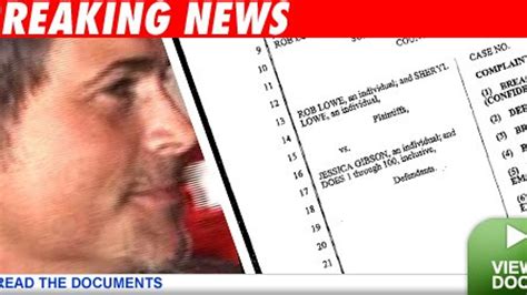 Rob Lowe I Did Not Have Sex With That Woman