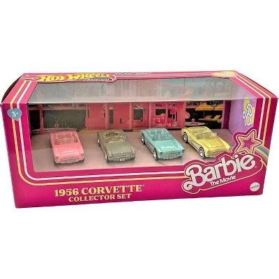 Barbie The Movie Hot Wheels Collectors Set Corvette Pack Target