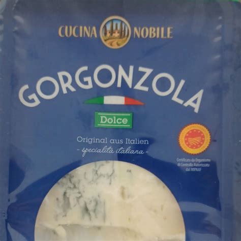 Сыр с плесенью Gorgonzola Dolce Cucina Nobile - калорийность, пищевая ...