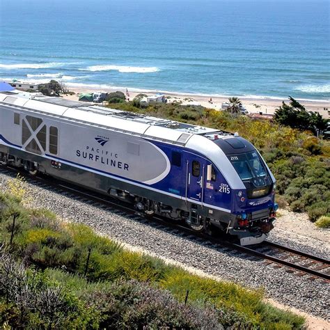 Inside Amtrak California Surfliner