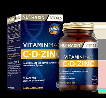 Nutraxin vitals Vitamin Max - parapharmolivier