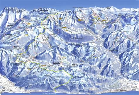 Portes Du Soleil Piste Map Free To Download