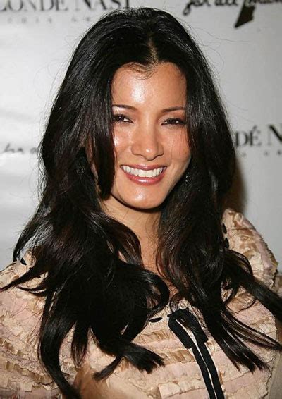 Kelly Hu Long Black Wavy Hairstyle Uk Uk