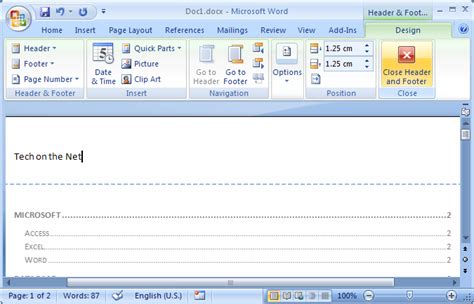 how to create headings