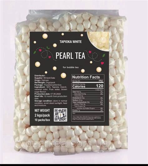 Тапиока Белая PearlTea 2кг – PearlTea