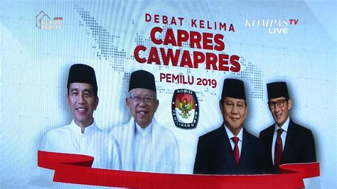 Begini Persiapan Venue Debat Final Capres Cawapres 2019 YouTube