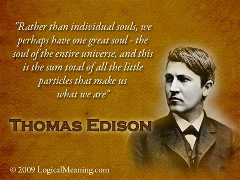 Fireworld: Thomas Edison quote.