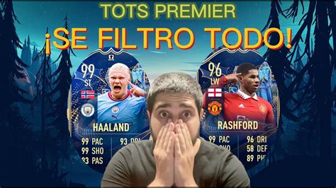 Se Filtro Todo Equipo Tots Premier League Filtrado Y Opiniones Fifa