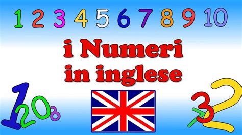 I Numeri In Inglese Nuovi Sogni YouTube