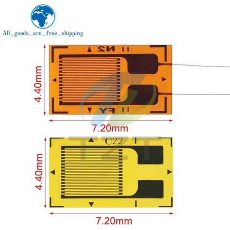 Резистивный датчик деформации BF350-3AA BF350, 10 шт | AliExpress