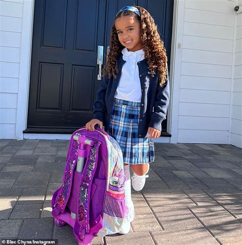 Blac Chyna Shares First Day Of School Photo Of Daughter Dream After
