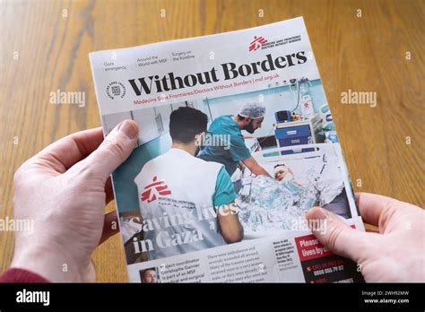 February 2024 issue of the Médecins Sans Frontières (MSF - doctors
