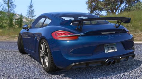 GTA 5 Porsche Cayman 2016 Tunable Mod - GTAinside.com