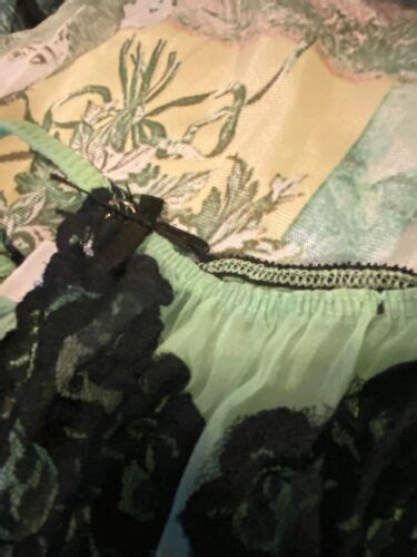 Vintage S Panties String Bikini Sheer Nylon Low Rise Snap Sides Glydons