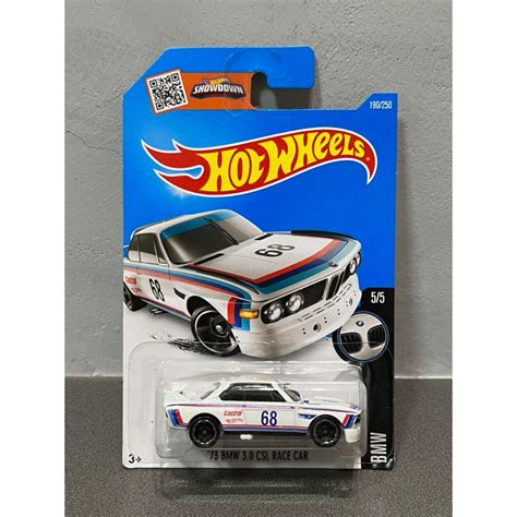 初版 Hot Wheels 風火輪 BMW CSL Race Car 寶馬 蝦皮購物