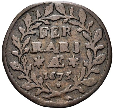 ½ Bolognino Clement X Wreath Papal States Numista