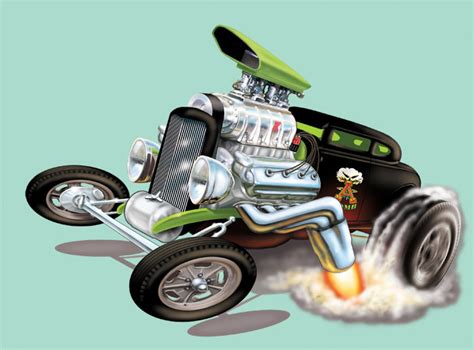 CARtoons And Hot Rods Swanson Artworks
