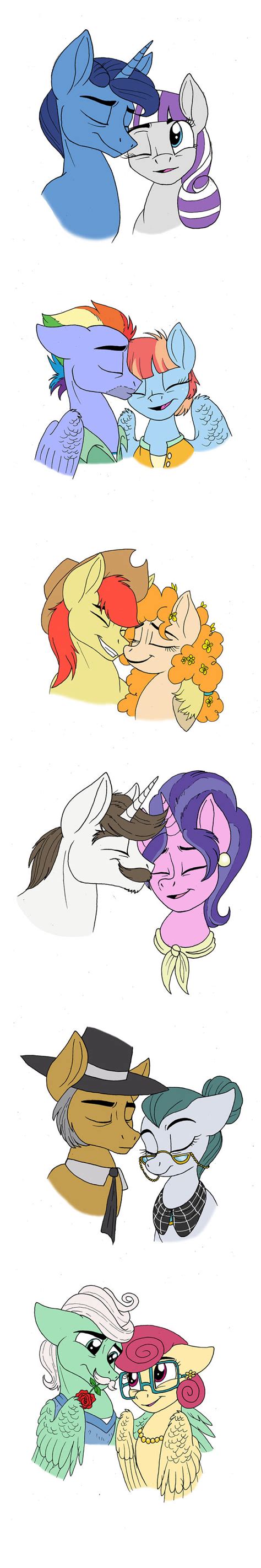 Parents Of The Mane Six By Celestial Rainstorm On Deviantart