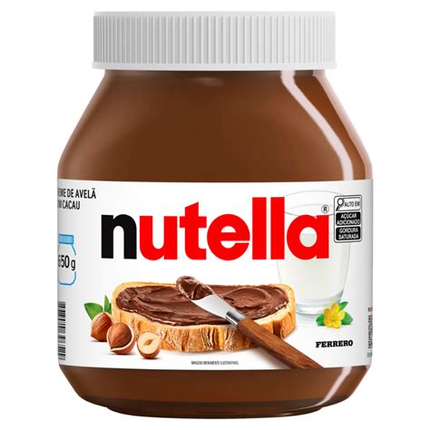 Creme De Avelã Marcas - Nutella Creme de Avelã 1 Uni 650g | Shopee Brasil