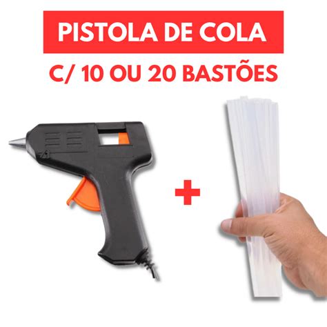 Pistola De Cola Quente Ou Bast Es W Bivolt V E V