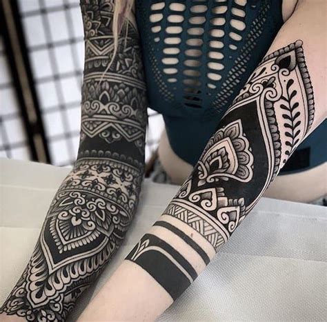 Blackwork Tattoo Por Qu Es Tan Demandado Este Estilo E Ideas Para