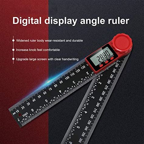 Ballylelly 200 MM Digitale Elektronische Winkelmesser Winkel Lineal