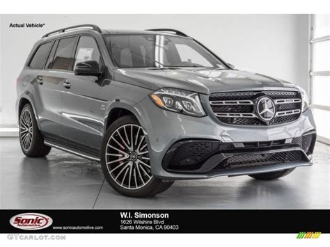 2018 Selenite Grey Metallic Mercedes Benz Gls 63 Amg 4matic 124257926