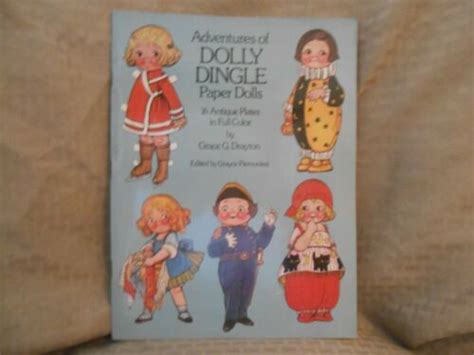 Vintage Adventures Of Dolly Dingle Paper Dolls By Grace G Drayton