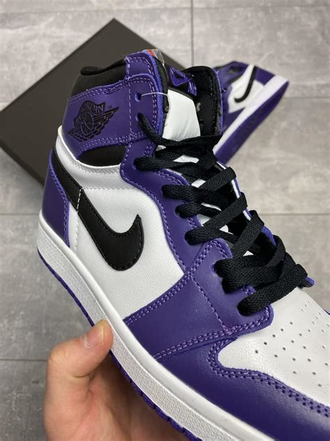 Мужские кроссовки в стиле Nike Air Jordan 1 High Court Purple ...