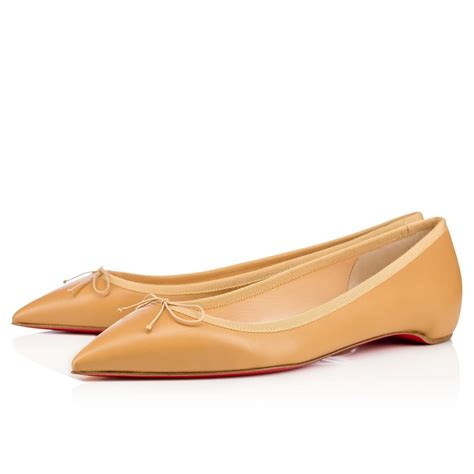 Christian Louboutin Nude Flats Spring 2016 POPSUGAR Fashion