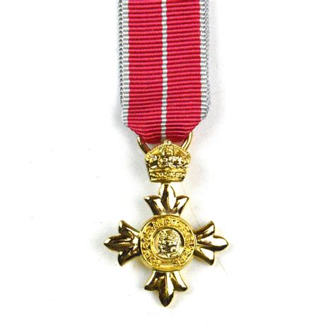 order   british empire obe miniature medal military