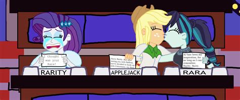 Applejack Rara And Rarity On Match Game By Ktd1993 On Deviantart