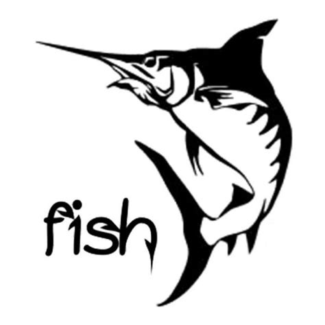 Swordfish Vinyl Decal Sticker V21 Decalshouse