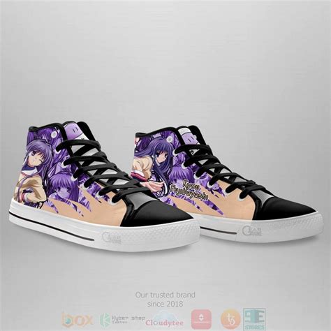 HOT Kyou Fujibayashi Clannad Anime Canvas High Top Sneaker Express Your Unique Style With
