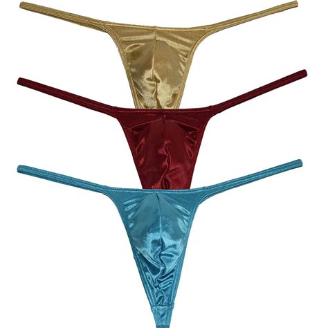 Buy Men S Swim Thong Slim Pouch G String Bikini Shiny T Back Online At DesertcartINDIA