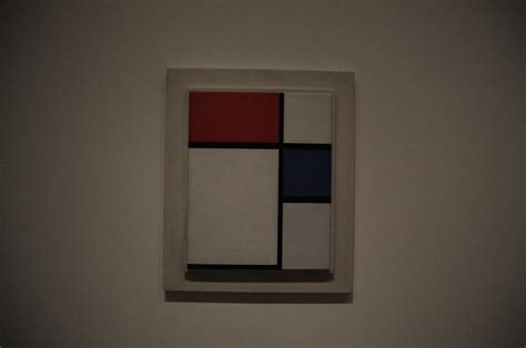 Composition No Ii With Red And Blue Piet Mondrian A Photo On