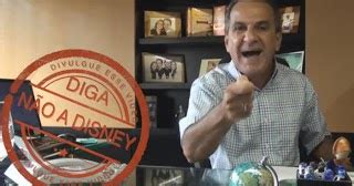 Depois de beijo Gay em desenho da Disney pastor Silas Malafaia propõe boicote a empresa