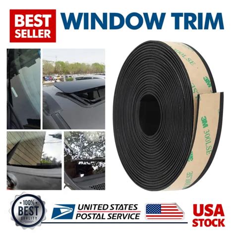 CAR RUBBER SEAL Strip Molding Edge Trim Door Window Protector Guard