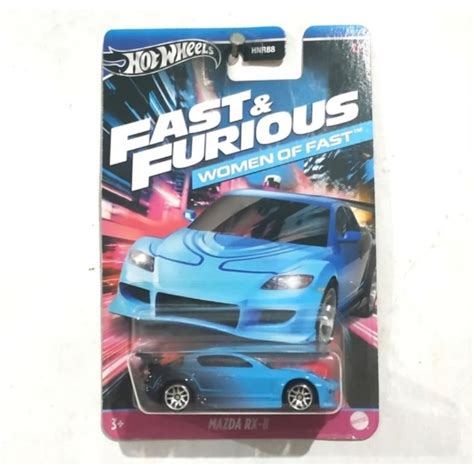 Hot Wheels Fast Furious Mazda Rx Women Of Fast Wof Shopee Philippines