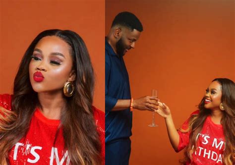 Hard Babe Hard Babe But Nah She Soft Pass Ebuka Pens Sweet Words To Wife As She Marks