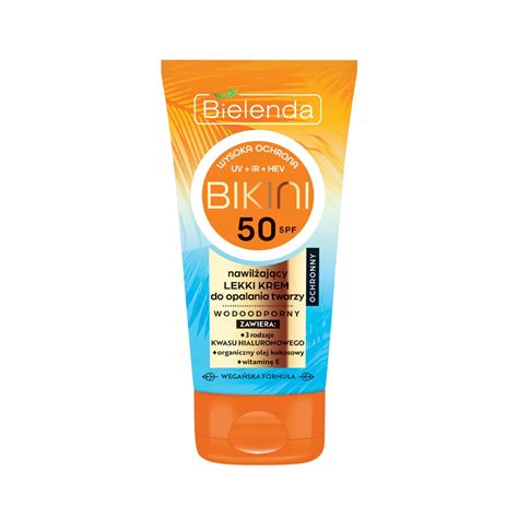 Bielenda Bikini Waterproof Moisturizing Light Face Cream High