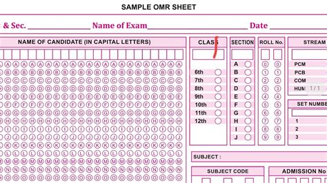 Navodaya Exam Me Omr Sheet Kaise Bhare Omr Mor Sheet Me