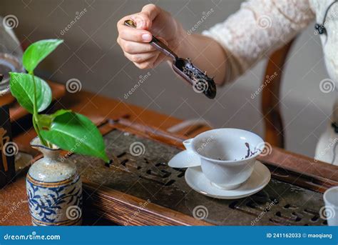 Chinese tea art stock image. Image of drinking, interprets - 241162033