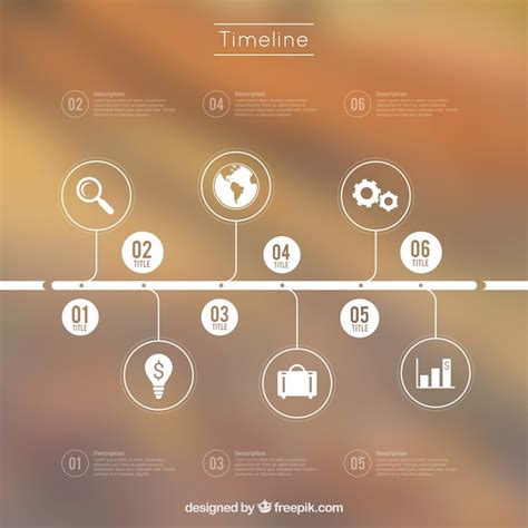 Ilustracion De Linea De Tiempo Del Vector Infografia De Linea De Tiempo