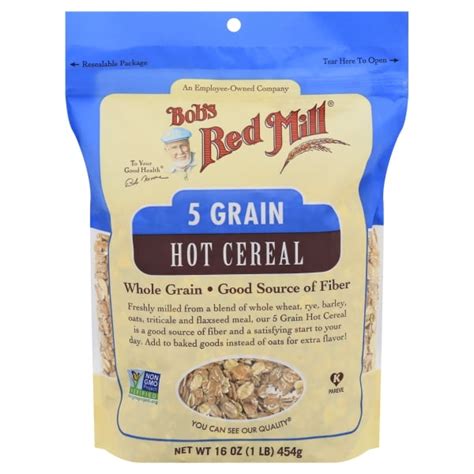 Bob S Red Mill 5 Grain Hot Cereal 16 Oz Pkg Walmart Walmart